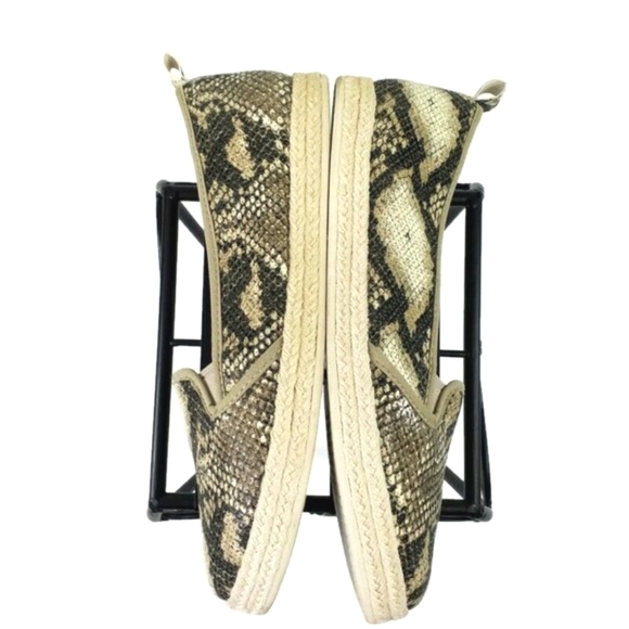 Clarks Azella Theoni Snake Print Slip-On Espadrille Loafers Womens US 12 - Picture 4 of 9